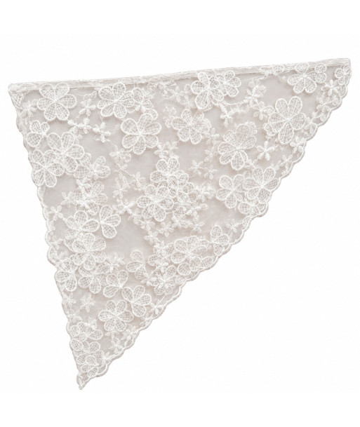Pañuelo encaje blanco